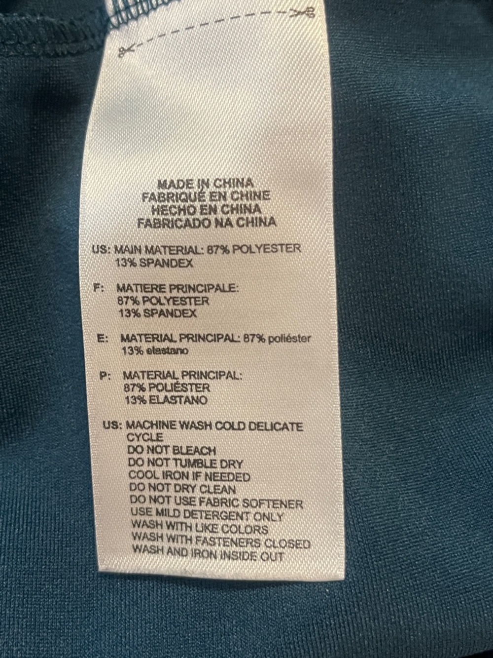 Adidas Golf Men's Large Blue(Teal) & Orange Quarter Zip Climacool Pullover - Picture 6 of 10
